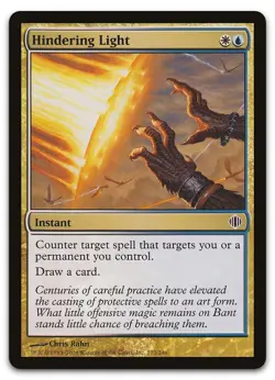 Hindering Light #173 (LP) Shards of Alara ALA Magic MTG - Image 1