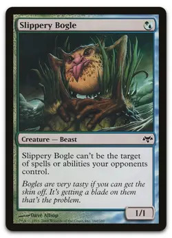 Slippery Bogle #160 (NM) Eventide EVE Magic MTG - Image 1