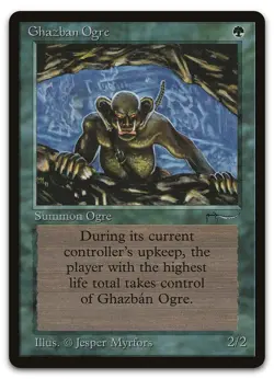 Ghazban Ogre (NM) Arabian Nights ARN Magic MTG - Image 1