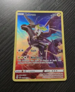 Pokemon TCG Zekrom Full Art TG05/TG30 Brilliant Stars 2022 - Image 1