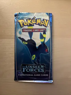 Pokemon TCG ex Unseen Forces Booster Pack Umbreon Art - Image 1