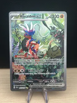 Koraidon EX Sir 247/198 Pokemon Scarlet Violet Base Set Holo Card | NM - Image 1