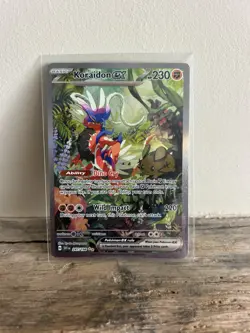 Pokemon TCG Koraidon EX Scarlet Violet Base Set Holo Card 247/198 - Image 1