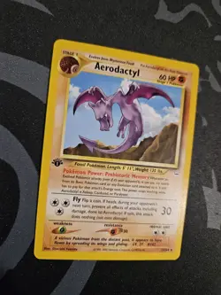 Aerodactyl 15/64 Neo Revelation 1st Edition Regular Rare NM - Image 2