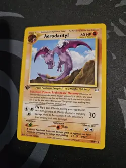 Aerodactyl 15/64 Neo Revelation 1st Edition Regular Rare NM - Image 3