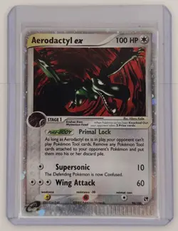 Aerodactyl EX Sandstorm Holo Ultra Rare Card 94/100 Mint Condition Pokemon TCG - Image 1