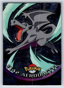 Aerodactyl Foil Pokemon 2000 Topps TV 142 NM - Image 1