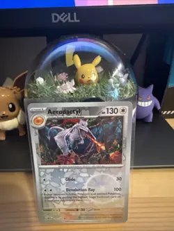 Pokemon TCG Scarlet & Violet 151 Aerodactyl Reverse Holo Card 142/165 - Image 1