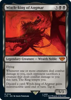 Witch-king of Angmar [LTR - 114] - NM [Normal] TCG MTG - Image 1