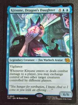 MTG Kitsune, Dragon's Daughter; NM/Unplayed; TMNT - Image 1