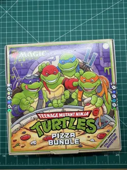 MTG Pizza Bundle Teenage Mutant Ninja Turtles TMT New Sealed Magic the Gathering - Image 4