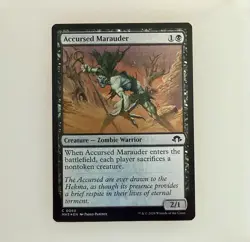 Magic the Gathering: Accursed Marauder Modern Horizons 3 Foil NM - Image 1