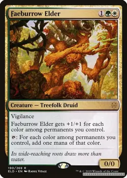 Faeburrow Elder [ELD - 190] - NM [Normal] TCG MTG - Image 1