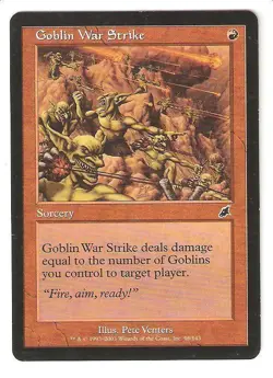 Goblin War Strike Scourge MtG NM - Image 1