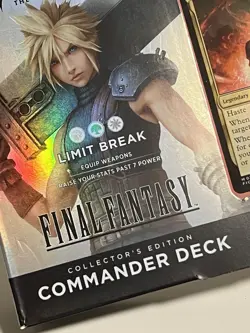 Magic The Gathering Final Fantasy Collector’s Commander Deck Limit Break Cloud - Image 3
