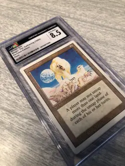 CGC 8.5 Winter Orb Rare MTG Revised (1994) Magic FREE SHIPPING - Image 3