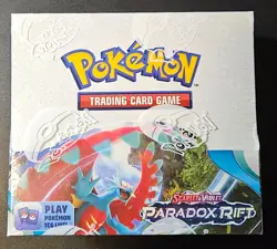 Pokemon Scarlet & Violet Paradox Rift Booster Box - 36 Packs - Sealed - English - Image 1