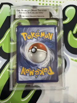 99-02 Pokemon TCG Black Star Promo #24 Birthday Pikachu's HOLO BGS 9 Celebration - Image 2