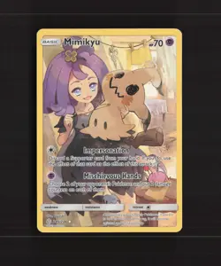 Mimikyu 245/236 Cosmic Eclipse Full Art Secret Rare Holo Pokemon Card LP - Image 1