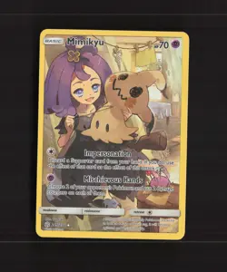 Mimikyu 245/236 Cosmic Eclipse Full Art Secret Rare Holo Pokemon Card LP - Image 1