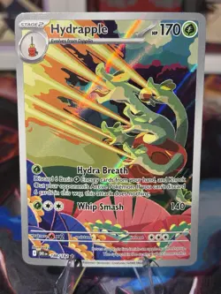 Pokemon SV Destined Rivals Hydrapple 188/182 Illustration Rare Near Mint - Image 1