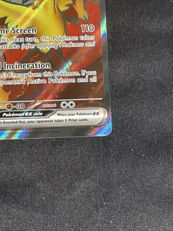 Team Rocket's Moltres ex 208/182 Destined Rivals Full Art Pokemon Card NM - Image 4