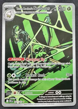 Team Rocket's Spidops Illustration Rare Pokemon SV10: Destined Rivals 187/182 - Image 1