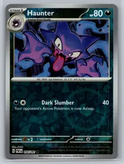 Haunter #056/091 SV: Paldean Fates Reverse Holo Common - Pokemon Cards F24 - Image 1