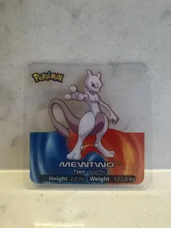 Mewtwo 150 ® Lamincards 2005 Pokemon TCG - Collectible Seethrough Pokemon Card - Image 1