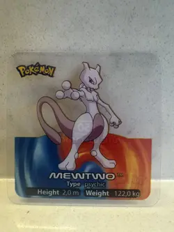 Mewtwo 150 ® Lamincards 2005 Pokemon TCG - Collectible Seethrough Pokemon Card - Image 2