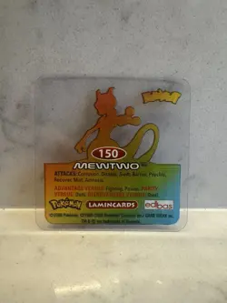 Mewtwo 150 ® Lamincards 2005 Pokemon TCG - Collectible Seethrough Pokemon Card - Image 4
