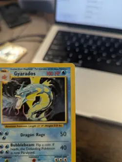 Pokemon TCG Gyarados Base Set 6/102 - Image 2
