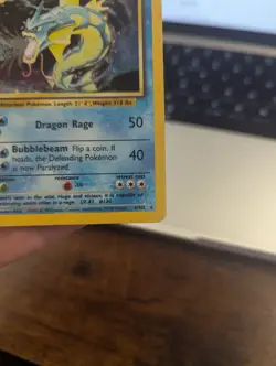 Pokemon TCG Gyarados Base Set 6/102 - Image 3