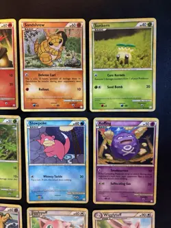 Pokemon HeartGold SoulSilver Lot (15 Cards) Totodile Cyndaquil Jigglypuff LP+ - Image 4