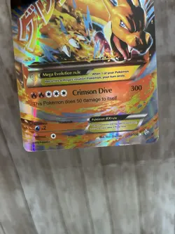 M Charizard EX Full Art Card 220 HP Holo Foil Pokemon - Image 3