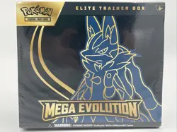 Pokemon Elite Trainer Box Mega Evolution Sealed Booster Box Collectible🇨🇦 - Image 1
