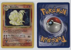 Ninetales Holo Pokemon Base Set #12 1999 - Image 3