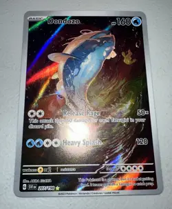 Pokemon Dondozo 207/198 SV01 Illustration Rare Full Art Holo HP 160 - Image 1