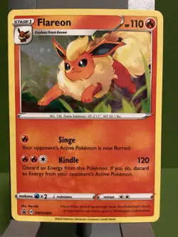 Flareon SWSH041 Cosmos Holo Promo Sword & Shield Promo Pokemon Near Mint - Image 1