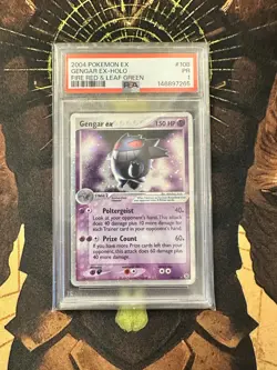 Pokemon Gengar ex 108/112 FireRed LeafGreen Holo PSA 1 - Image 1