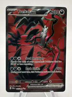 Pokemon TCG Yveltal ex 105/088 Full Art Ultra Rare Perfect Order NM/M - Image 1