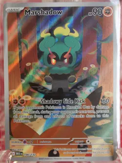 Marshadow 146/132 Me01: Mega Evolution Holo rare illustration POKEMON TCG - Image 1