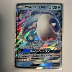 Pokemon TCG Wishiwashi GX Ultra Rare Full Art Holo 63/236 Sm-Cosmic Eclipse Eng - Image 1