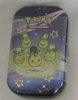 Pokemon Paldean Fates Mini Tin Smoliv Paldean Fates Factory Sealed V9 - Image 1