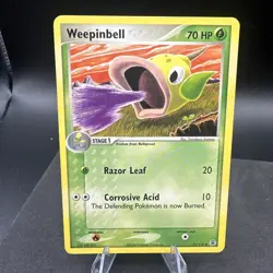 Pokemon Weepinbell 51/112 FireRed & LeafGreen Uncommon - Image 1