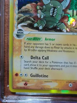 2006 Pokemon EX Dragon Frontiers Pinsir #9 Delta Species CGC 10 GEM MINT - Image 5