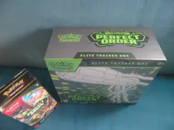 Pokemon TCG Elite Trainer Box PERFECT ORDER and Booster Bundle New Sealed Etb - Image 5