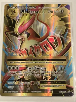 M Pidgeot EX 105/108 Ultra Rare XY Evolutions Pokemon TCG - Image 1