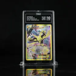 2016 Pokemon XY Fates Collide 125/124 Alakazam EX Full Art SR TAG 10 (960) - Image 1