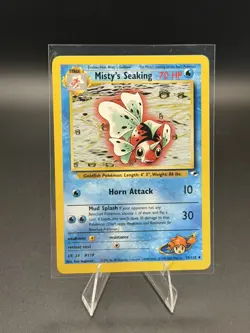 Pokemon TCG Misty's Seaking Gym Heroes 55/132 Regular Unlimited Uncommon VLP - Image 1